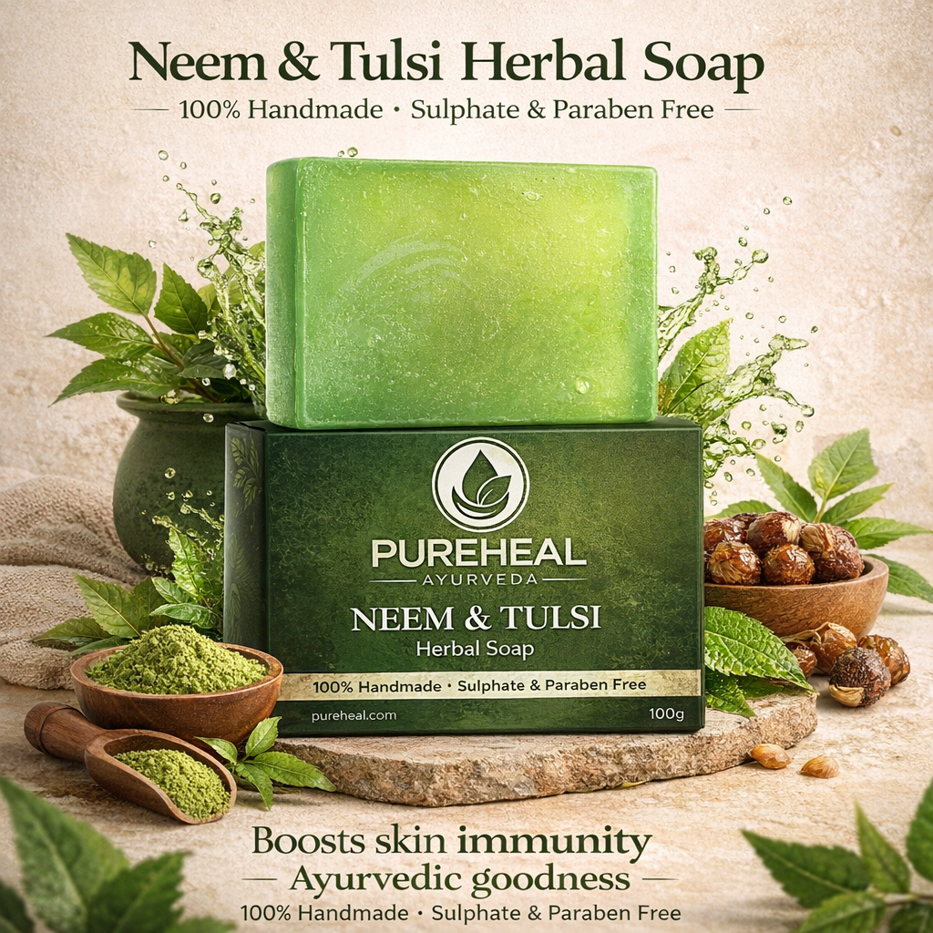 Neem and Tulsi Soap | 1 PCS